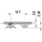 H Pitch (T1/2") Breco® Open Length Belting