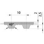 T10 Standard Breco® Open Length Timing Belt